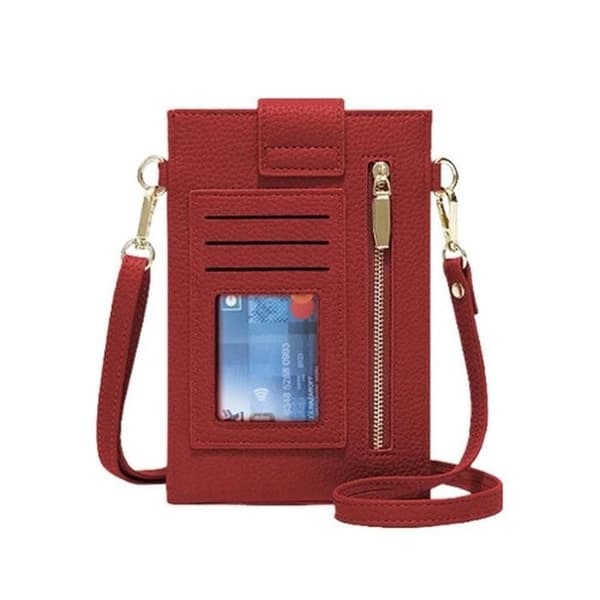 Crossbody telefonväska Afterwork Rouge