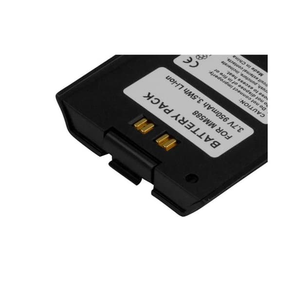 Batteri - AVIZAR - MM588 - 950mAh - 3,7V - Lithium Ion - Sort Svart