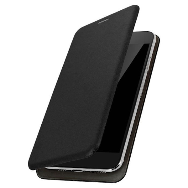 Smartphonefodral - 3XL - Universell - Svart - Glidfunktion - Kortficka Svart