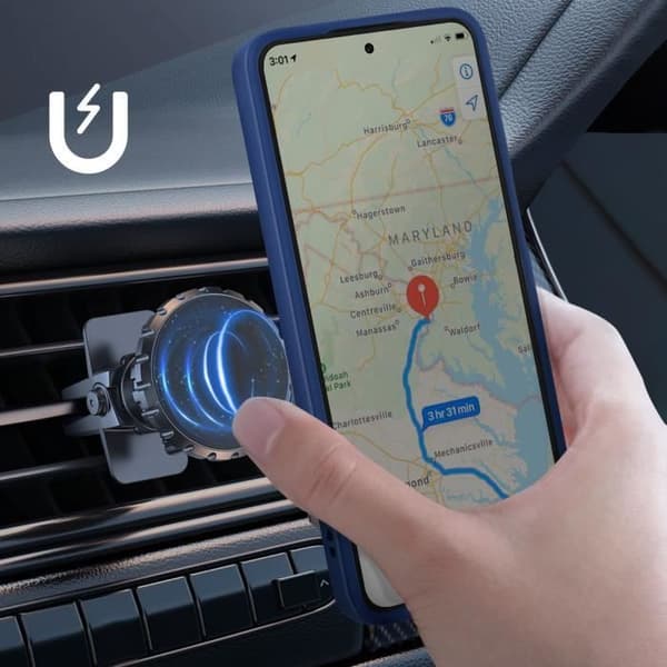 Coque til Honor 200 Smart - Honor - Metallring - Stødabsorberende - Mørkeblå - Hård Blå