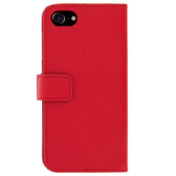 Wallet Flip Case iPhone 7:lle ja iPhone 8:lle - punainen