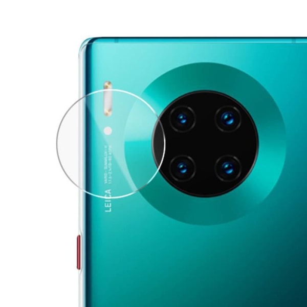 Kameran linssi - AVIZAR - Huawei Mate 30 / Mate 30 Pro - Karkaistu lasi - Sormenjälkiä estävä - Naarmuuntumaton Klar vit