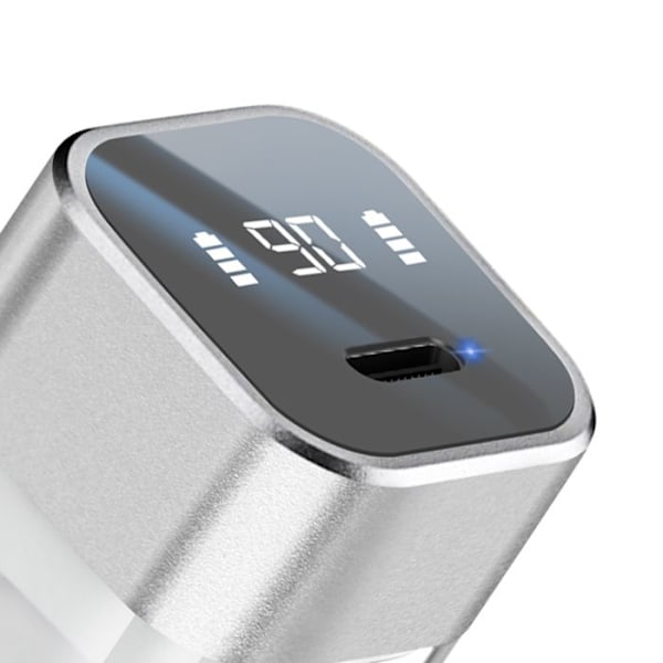 Trådløse høretelefoner Clip Air Conduction Mikrofon Opkald Berøringskontrol LinQ Hvid