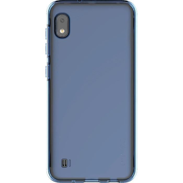 Coque - Samsung - Galaxy A10 - Semi-rigid - Transparent - Diskret skydd Blå