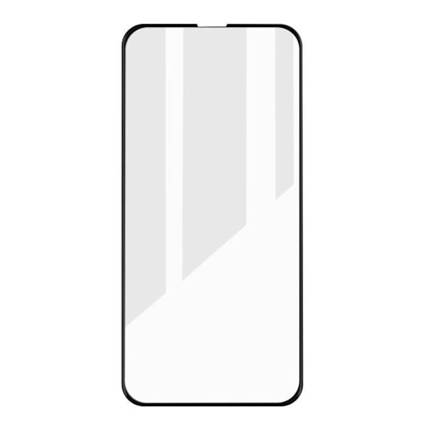 iPhone 13 og 13 Pro 3mk hærdet glasfilm - Sort - Buede kanter - Anti-fingeraftryk - Anti-eksplosion
