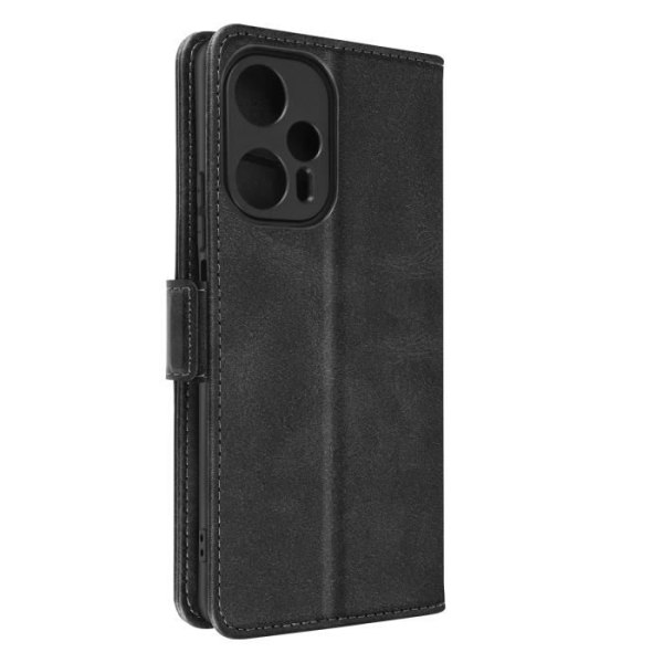 Xiaomi Poco F5 5G Prestifold etui, sort etui