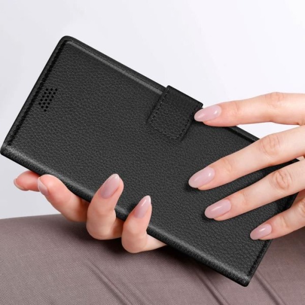 Etui til OnePlus Nord 3 5G - AVIZAR - Flip Wallet Video Support - Sort Svart
