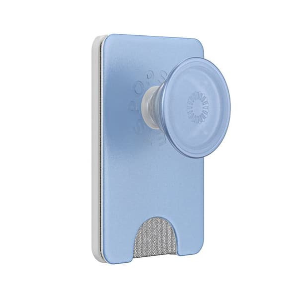 Support PopWallet MagSafe til Smartphone med Indbygget Kortholder PopSockets Blå Blå