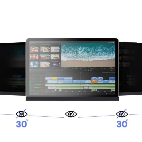 Original Samsung Tab S9 Plus Magnetic Anti-Spy Privacy Screen Film
