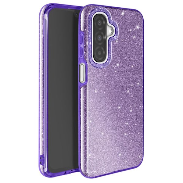Glitrende Stødsikker Etui til Samsung Galaxy A26 Lilla Lila
