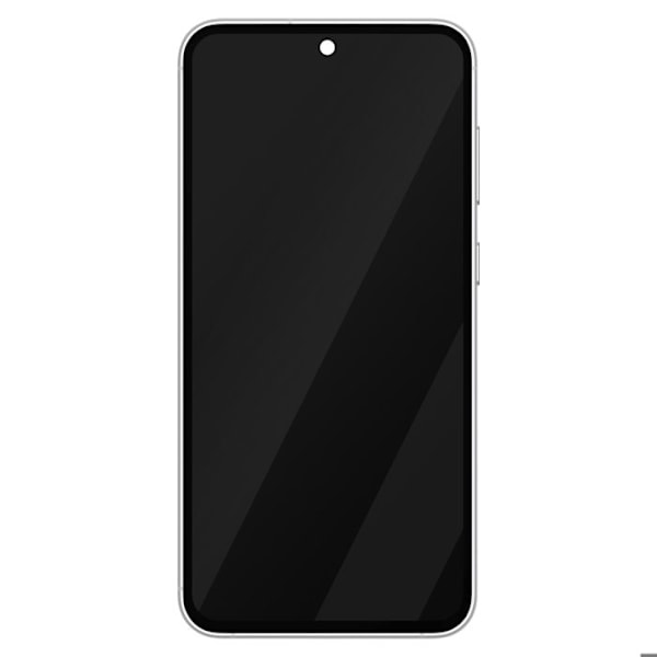 Komplett enhet för Galaxy S23 FE LCD + pekskärm + officiellt Samsung vitt chassi Vit
