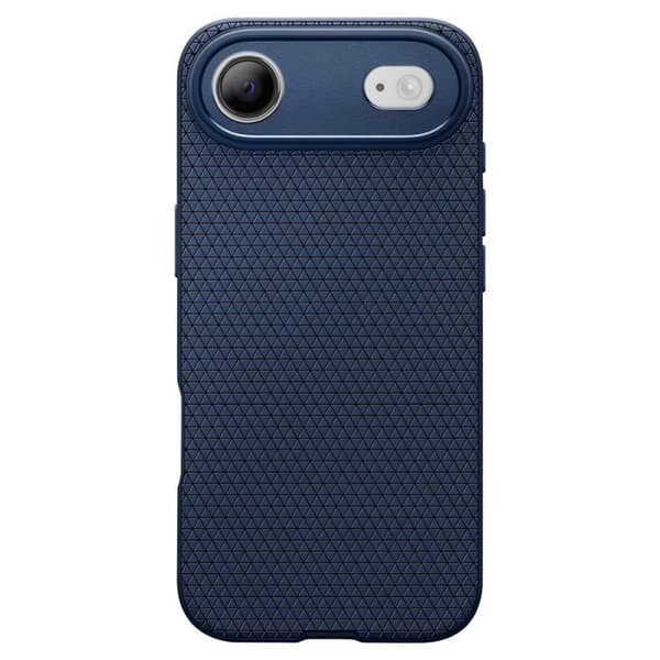 Skr case til iPhone Air - SPIGEN - Liquid Air - Blød - Skridsikker - Natblå Blå