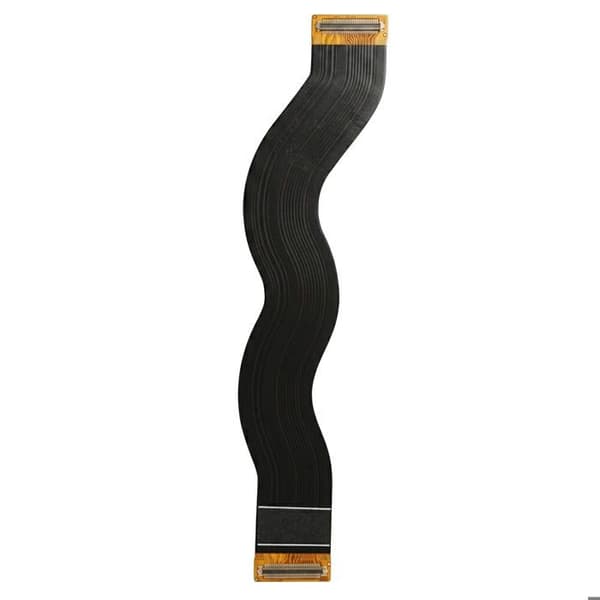 LCD-skærmforbindelseslag til Galaxy S23 Ultra, sort flexkabel Svart