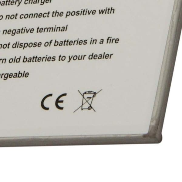 Batteri til Smartphone Galaxy A50 Li-polymer 3.85V 4000mAh 15.4Wh Sølv Grå