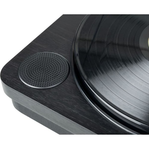 Bluetooth vinyylilevysoitin - THOMSON - TT650BT - USB-tallennus - 2 kaiutinta - Musta Svart