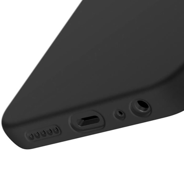 Coque för Honor 200 Smart Matt Finish Mjuk Stötsäker 3mk Svart Svart