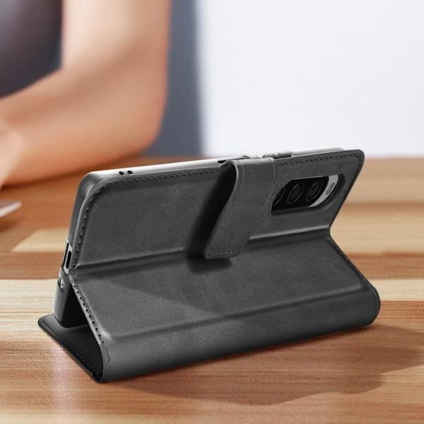 Sony Xperia 10 V Prestifold etui, sort etui