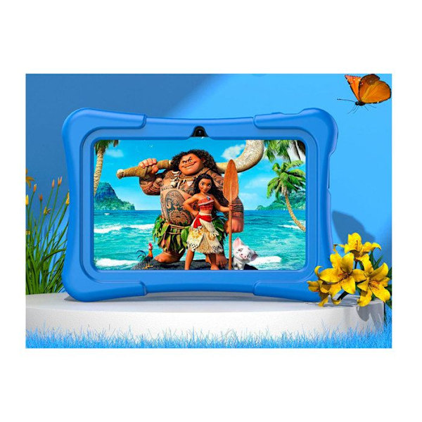 Utbildningstablett - 7" - Android 11 - Stötsäker Fodral - Quad Core Processor Blå