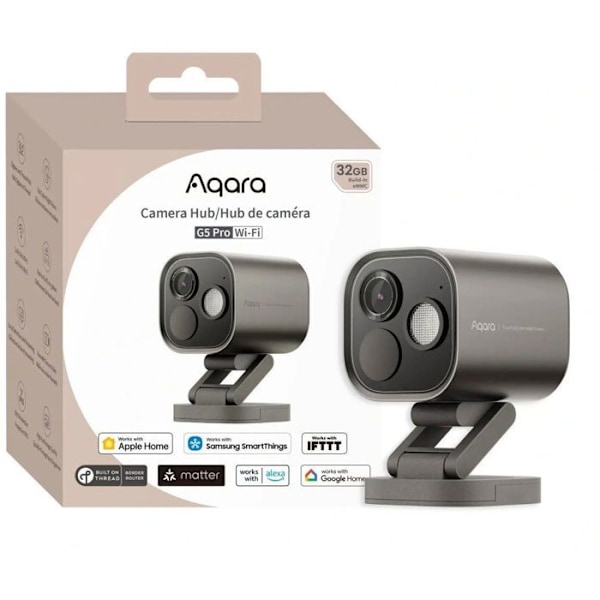 AQARA Kamera Hub G5 Pro Wi-Fi (CH-C07D), harmaa