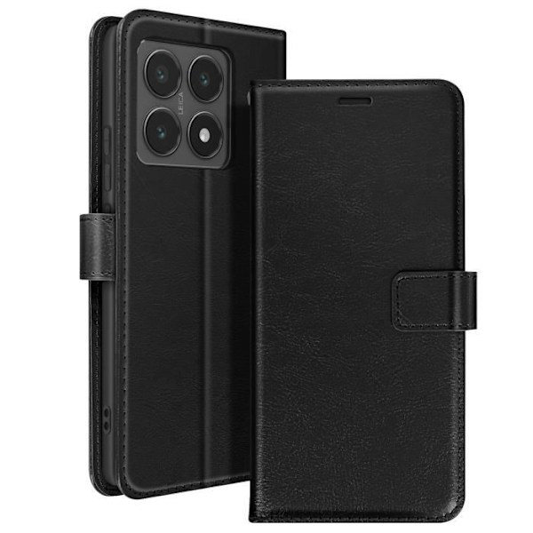 Etui til Xiaomi 14T Pung med Håndledsrem Mayaxess Sort Svart