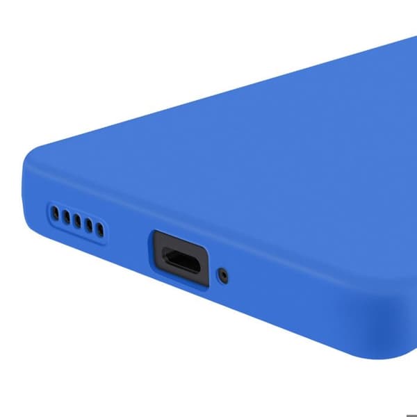 Coque - Honor - Magic 7 Lite - Silikonmaterial - Repellerande - Skyddad Kamerablokk Blå