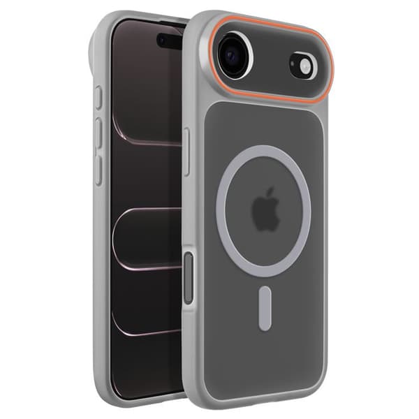 MagSafe-skal för iPhone iPhone Air Skydd Bi-material Hård Baksida Grå Grå