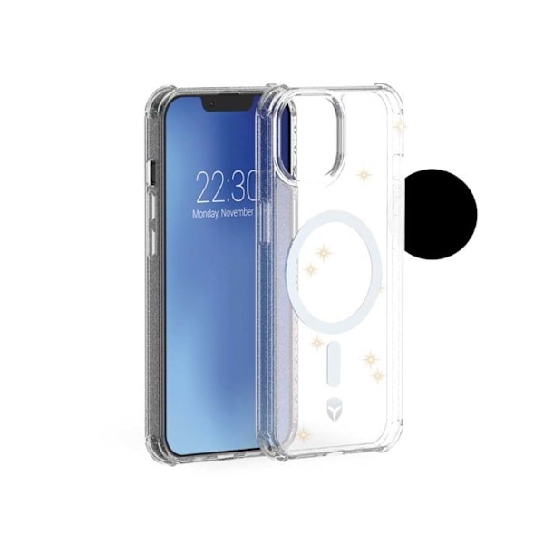Coque - FORCE CASE - Xiaomi 14T Pro - Ultra-forstærket - Kompatibel med MagSafe - Gennemsigtig Transparent