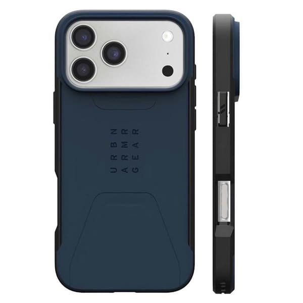 MagSafe-cover - UAG - iPhone 17 Pro Max - Stødabsorberende - Skridsikker - Forstærket beskyttelse Blå