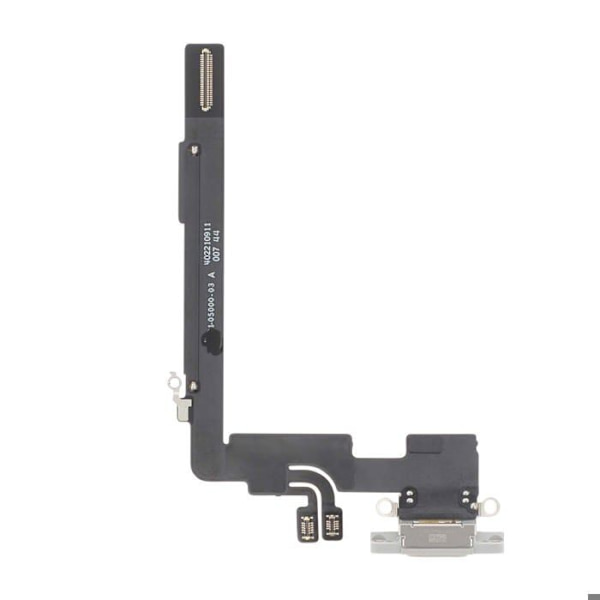 Laderconnector til iPhone 16 Pro Max Reparation af USB-C og Micro Hvid Vit