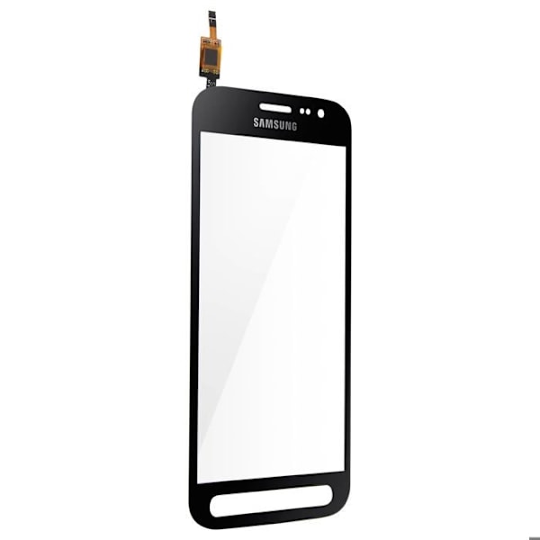 Ecran Tactile Galaxy Xcover 4 Udskiftningsglas Sort Ramme Svart