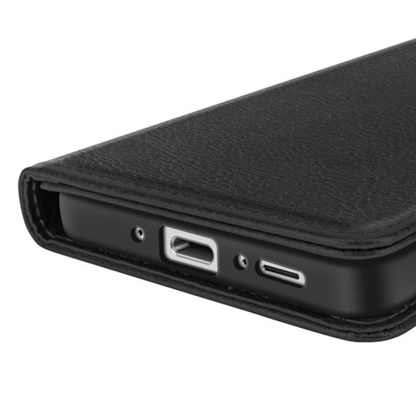 Etui för Samsung Galaxy A26, Fodral med Plånbok och Videostöd, Svart Svart