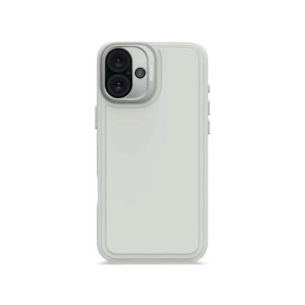 Coque - DEKODERTU - iPhone 16 Plus - Antimikrobiilinen Silikoni - Yhteensopiva MagSafe - Iskusuojus Grå