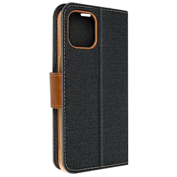 iPhone 14 etui Kortholder Sort etui