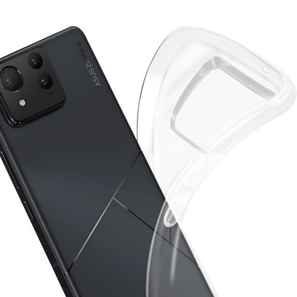 Fodral till Asus Zenfone 11 Ultra Soft Silikon Slim Design Transparent Transparent
