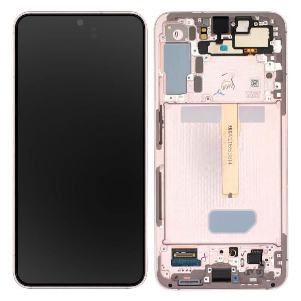 LCD-näyttö - Samsung - Galaxy S22 Plus - Alkuperäinen - Vaaleanpunainen - Esikootut kosketusnäyttö Rosa