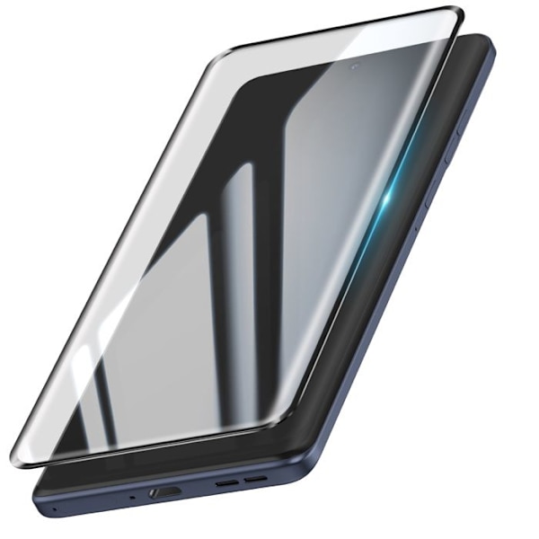 Härdat glas för Motorola Edge 60 Fusion repfritt böjt svart Svart