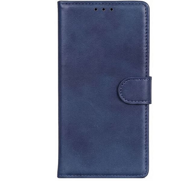 Fodral för Google Pixel 11 Pro XL Läderlook med Stöd och Plånboksflik Mörkblå Blå