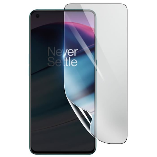 Skärmskydd - 3MK - OnePlus Nord CE 5G - Stötsäker Hydrogel - Transparent - Reptålig Transparent