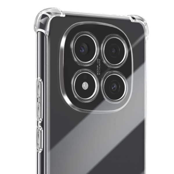 Coque Antichoc - Mayaxess - Xiaomi Redmi Note 14 Pro/Pro Plus - Transparent - Letts - Forstærket Transparent