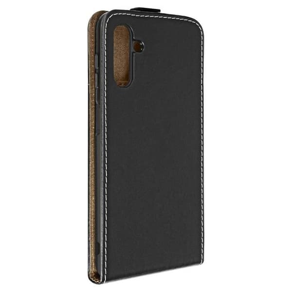 Vertical Flip Case kompatibel med Samsung A13 5G Black Flip Case