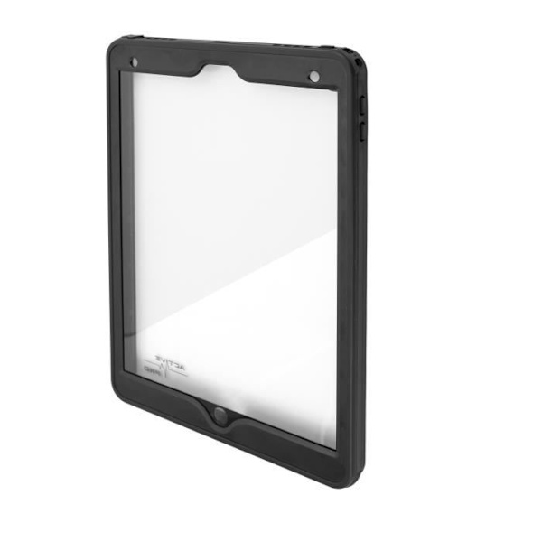 Vandtæt etui - 4smarts - Active Pro Stark - iPad 10.2 (2019-2020) - Stødsikker - IP68 Sort/gennemsigtig
