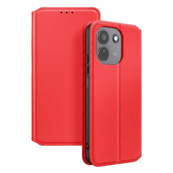 Flip Cover til Redmi Note 17 Pro / 17 Pro Max Standfunktion Classic Edition Rød Röd