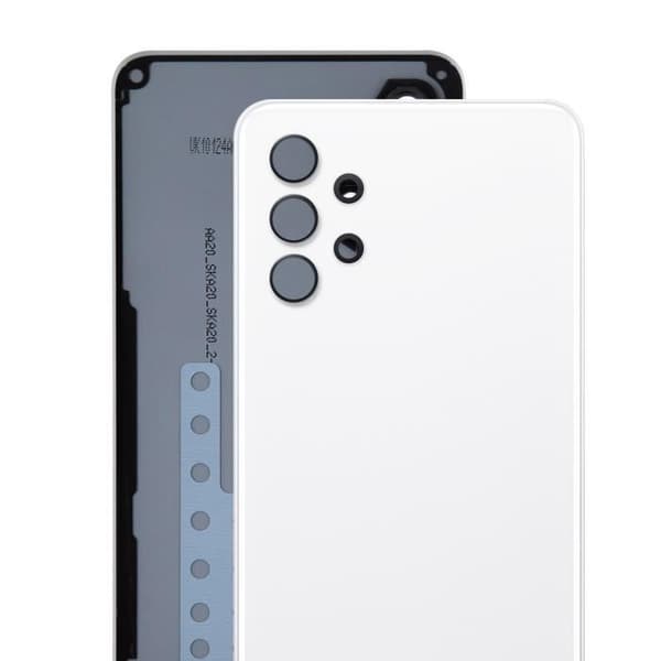 Batteri Cache - Samsung - Galaxy A32 5G - Vit - Reservdel - Original Vit