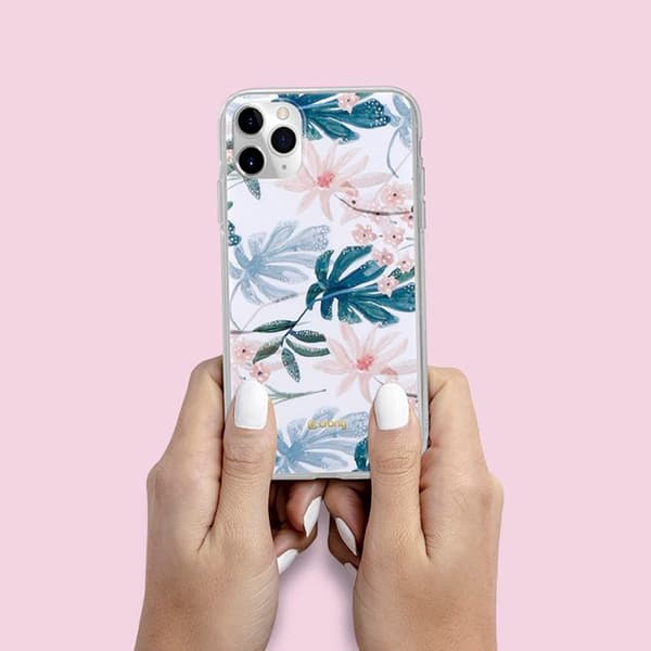 Telefoncase - Crong - Blomst - iPhone 11 Pro - Blomster mønster - Blød beskyttelse Doré