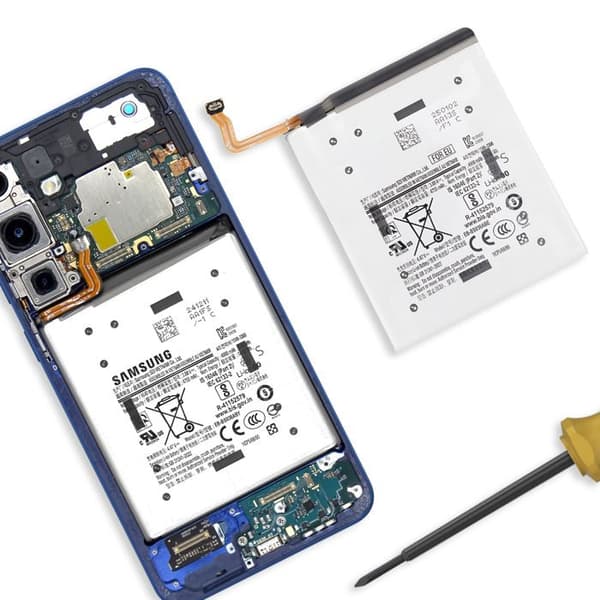 Batteri til Galaxy S25 Plus og S25 FE Kapacitet 4900mAh Model EB-BS936ABE Grå Grå