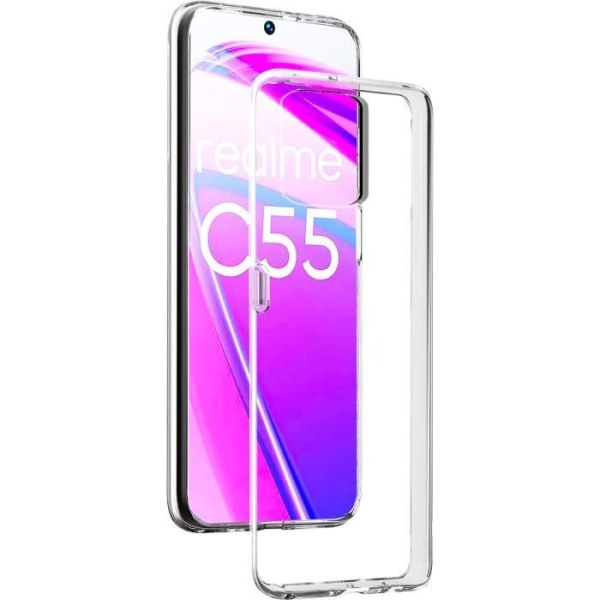 Fodral RealMe C55 Silisoft Soft Transparent Bigben