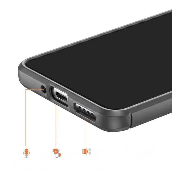 Cover til Realme 16 Pro Plus Carbon Effekt Blød Beskyttelse Stødabsorberende Sort Svart