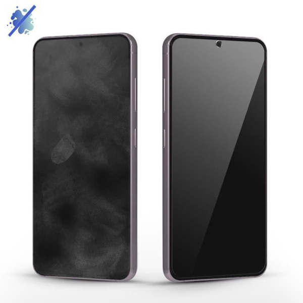 Karkaistu lasi Samsung S23 9H Kovuus Viistot Reunat 2.5D X-One musta Svart