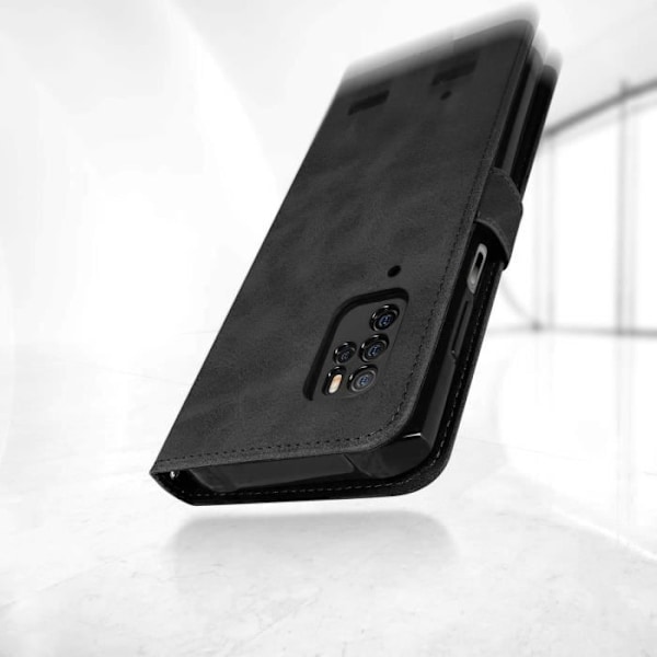 Ulefone Armor 12 5G etui - AVIZAR - Wallet Video Support Funktion - Sort Svart