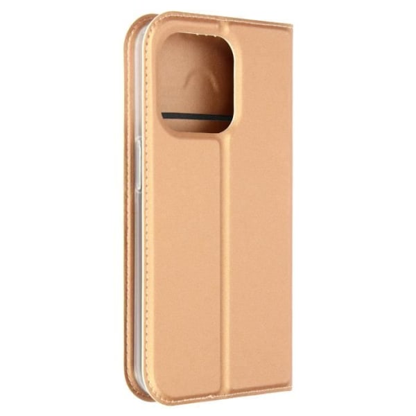 Kotelo iPhone 15 Prolle - DUX DUCIS - Vaaleanpunainen - Flip Card Holder Video Support Rosa